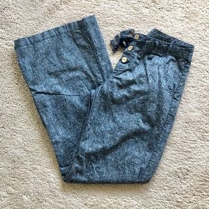 Body central linen pants